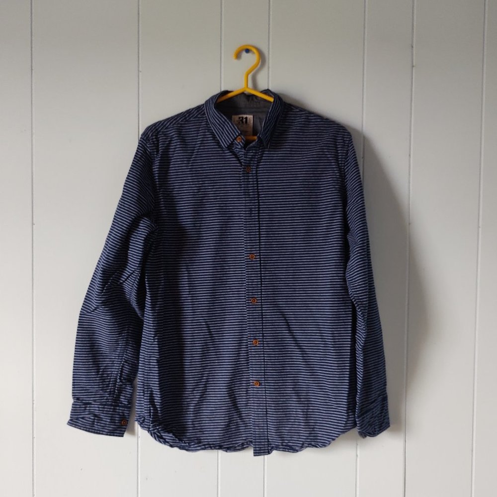 Le 31 by Simons Long-sleeve Button Down